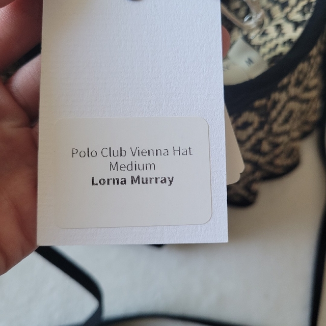 Ron Herman(ロンハーマン)の【新品未使用】ローナマーレイ polo club vienna レディースの帽子(麦わら帽子/ストローハット)の商品写真