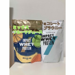 マイプロテイン(MYPROTEIN)のMYPROTEINマイプロテインミックスジュース＆チョコレートブラウニー250g(プロテイン)