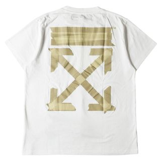 未使用タグ付き off-white テープアロー オーバーサイズ tシャツ