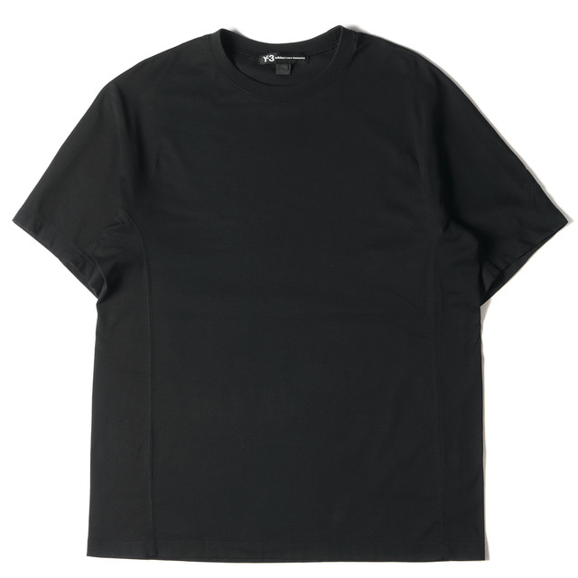 新品 Y-3 ロゴ Tシャツ Lサイズ ワイスリー 黒 ブラック シグネチャー