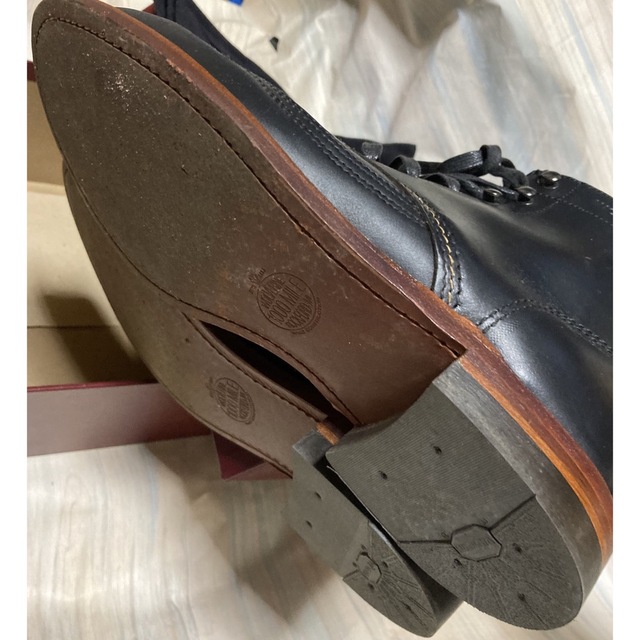 WOLVERINE(ウルヴァリン)のウルヴァリン WOLVERINE 1000マイルブーツ   ウィングチップ メンズの靴/シューズ(ブーツ)の商品写真
