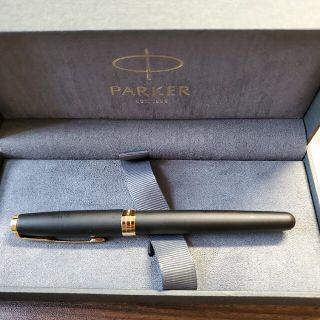 パーカー(Parker)のPARKER 万年筆 ソネット マットブラックGT 万年筆 F(ペン/マーカー)