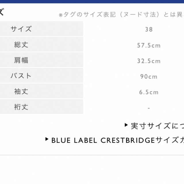 38カラー【新品 タグ付き】ブルーレーベルクレストブリッジ フリルカットソー