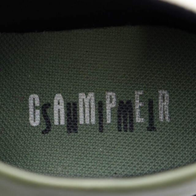 CAMPER(カンペール)のカンペール レースアップシューズ レザー 36 23cm 緑 桃 白 レディースの靴/シューズ(その他)の商品写真
