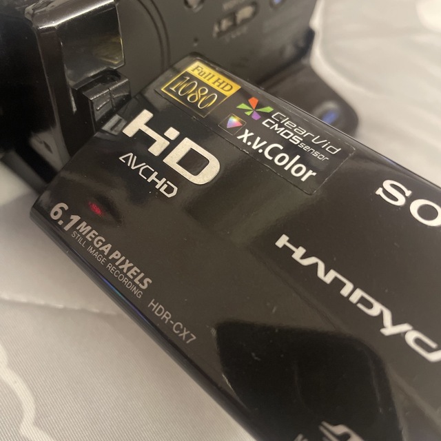 SONY - Handycam hdr-cx7(ac、station付属、ワケあり)の通販 by