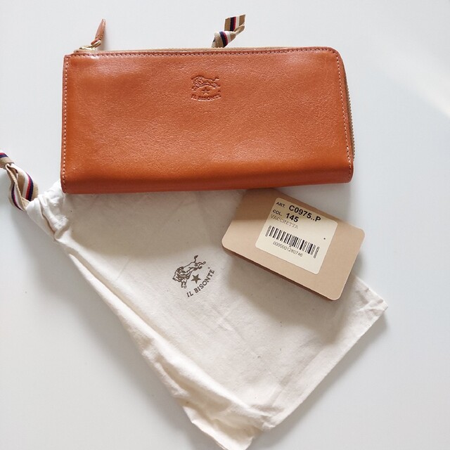 新品 IL BISONTE ヤケヌメ 長財布 ロングウォレット ユニセックス