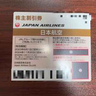 ジャル(ニホンコウクウ)(JAL(日本航空))の【ジョーカー様専用】日本航空JAL 株主優待券 1枚(航空券)