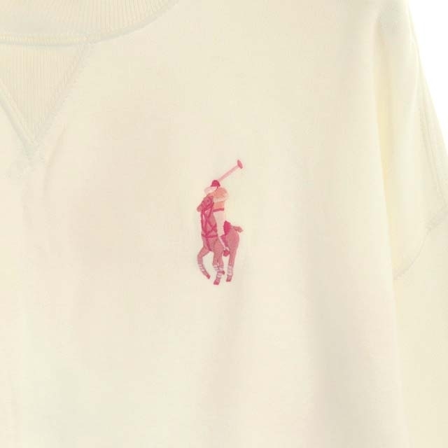 Ralph Lauren(ラルフローレン)のラルフローレン スウェット トレーナー 長袖 ピンクポニー 20周年 ビッグロゴ レディースのトップス(トレーナー/スウェット)の商品写真