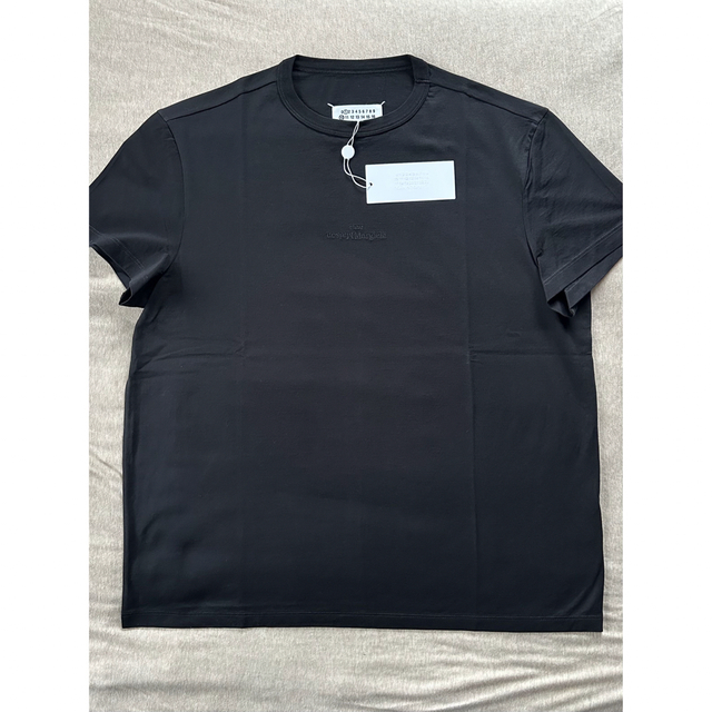 黒S新品 メゾン マルジェラ リバースロゴ Tシャツ 半袖 オール ブラック