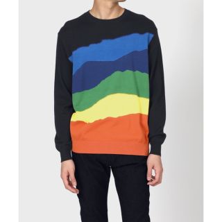 ポールスミス(Paul Smith)のポールスミスPS Paul Smith ランダムボーダークルーネックニット(ニット/セーター)