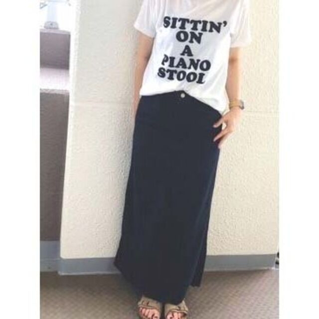 JOURNAL STANDARD relume(ジャーナルスタンダードレリューム)の 白　JOURNAL STANDARD relume Tシャツ  TCテンジク  レディースのトップス(Tシャツ(半袖/袖なし))の商品写真