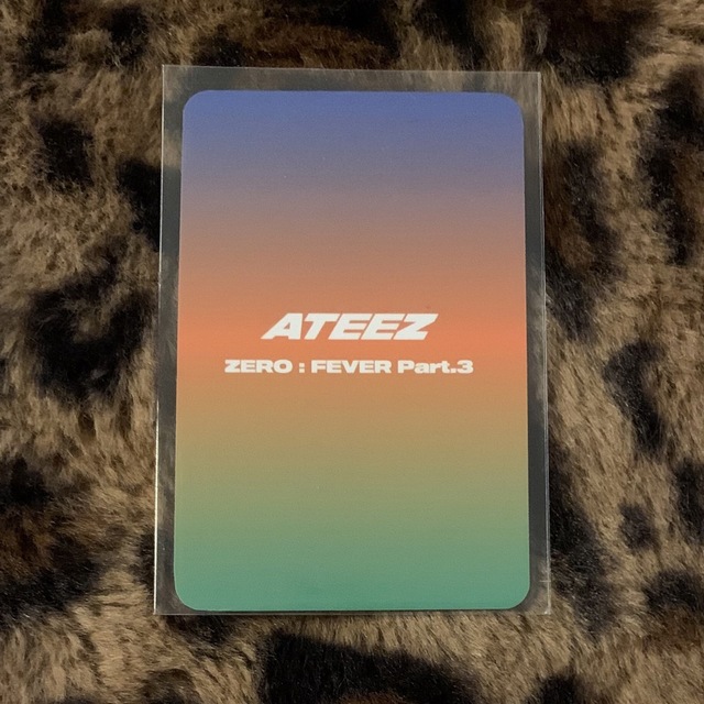ATEEZ(エイティーズ)のATEEZ FEVER part3 everline フィルタートレカ ジョンホ エンタメ/ホビーのCD(K-POP/アジア)の商品写真