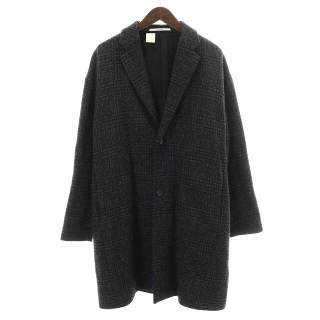 N.HOOLYWOOD Harris Tweed チェスターコート 38 M 黒 - その他