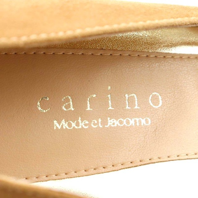 カリーノ モード エ ジャコモ パンプス ヒール 23.5cm ベージュ レディースの靴/シューズ(ハイヒール/パンプス)の商品写真