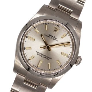 ロレックス(ROLEX)のロレックス ROLEX オイスターパーペチュアル 34 ランダム番 腕【中古】(腕時計)