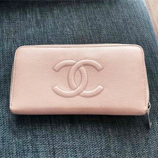 シャネル(CHANEL)のシャネル CHANEL 長財布 ピンク(財布)