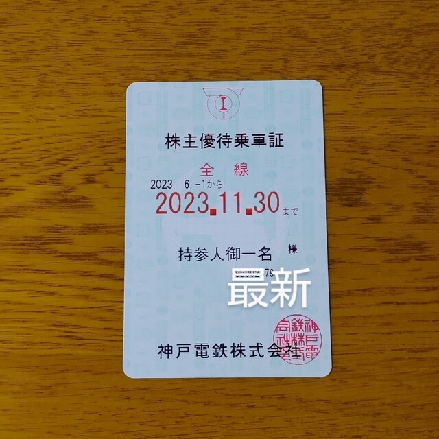 最新　相鉄株主優待乗車証(電車全線)  本日3%offクーポン利用可!