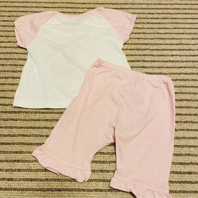 夏パジャマ　半袖パジャマ　くまさん キッズ/ベビー/マタニティのキッズ服女の子用(90cm~)(パジャマ)の商品写真