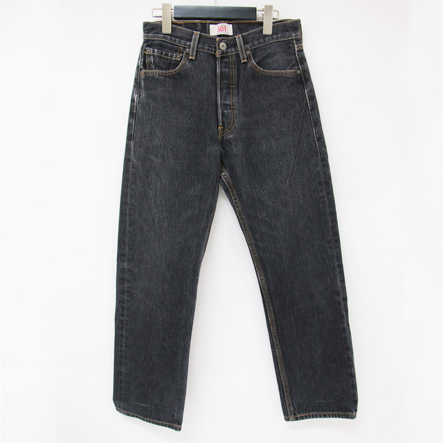 Levi's リーバイス 501 ストレート ブラック デニムパンツ 501-0226 / メキシコ製 WPL-423 ボトムス ジーンズ ジーパン   黒 29×30 アメカジ ブランド