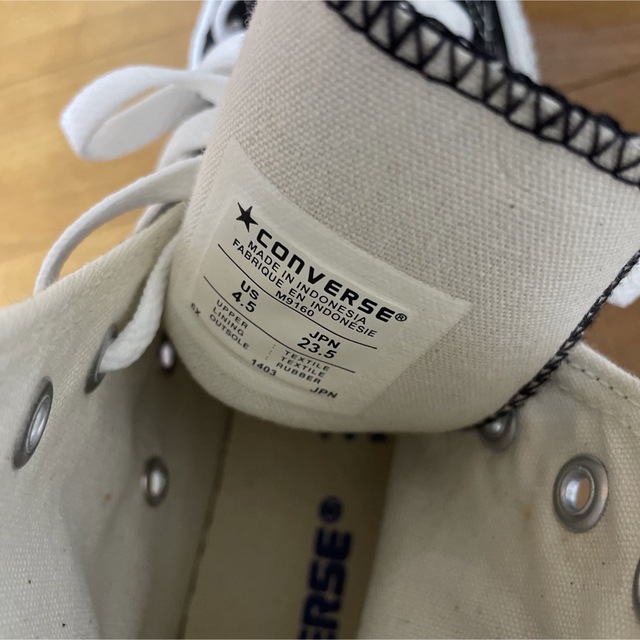 ALL STAR（CONVERSE）(オールスター)のコンバース　オールスター　ハイカット　23.5黒 レディースの靴/シューズ(スニーカー)の商品写真