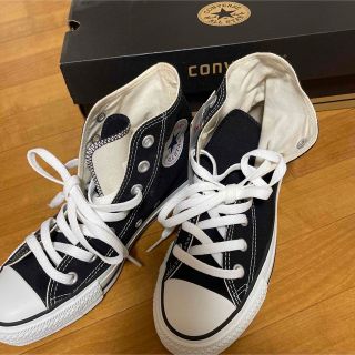 オールスター(ALL STAR（CONVERSE）)のコンバース　オールスター　ハイカット　23.5黒(スニーカー)