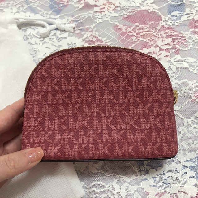 Michael Kors(マイケルコース)の新品未使用🌟マイケルコース　ポーチ　ピンク系 レディースのファッション小物(ポーチ)の商品写真