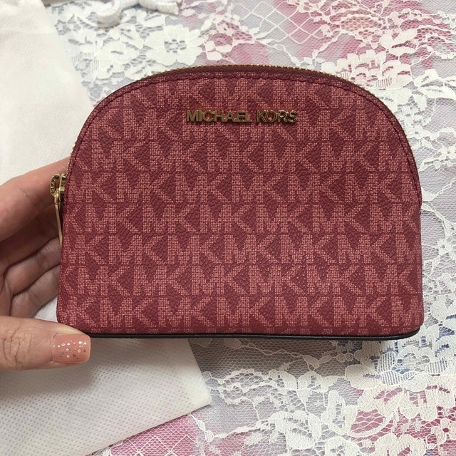 Michael Kors(マイケルコース)の新品未使用🌟マイケルコース　ポーチ　ピンク系 レディースのファッション小物(ポーチ)の商品写真