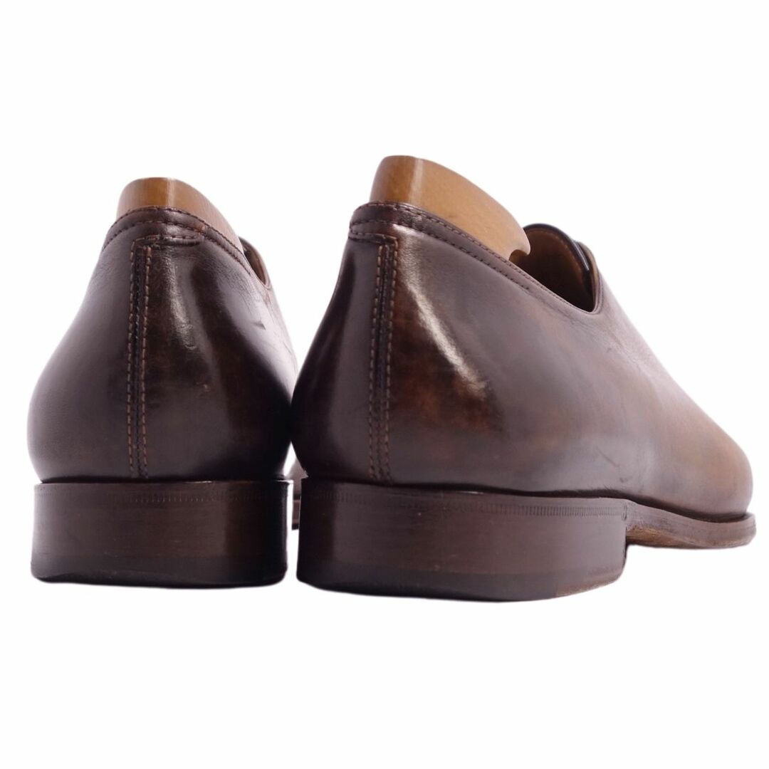 Berluti(ベルルッティ)のベルルッティ Berluti レザー シューズ ビジネスシューズ アレッサンドロ ホールカット カーフレザー 革靴 メンズ 7.5(26cm相当) ブラウン メンズの靴/シューズ(ドレス/ビジネス)の商品写真