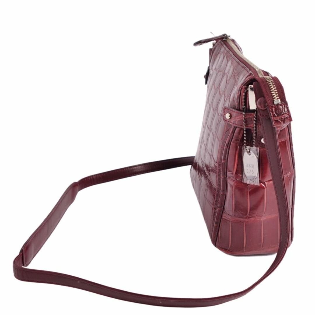 極美品 JRA Clair バッグ クロコダイル ハンドバッグ ショルダー 極美品 JRA Clair バッグ クロコダイル ハンドバッグ ショルダー