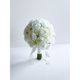 結婚式　ブーケ　ブートニア　薔薇　造花(ブーケ)