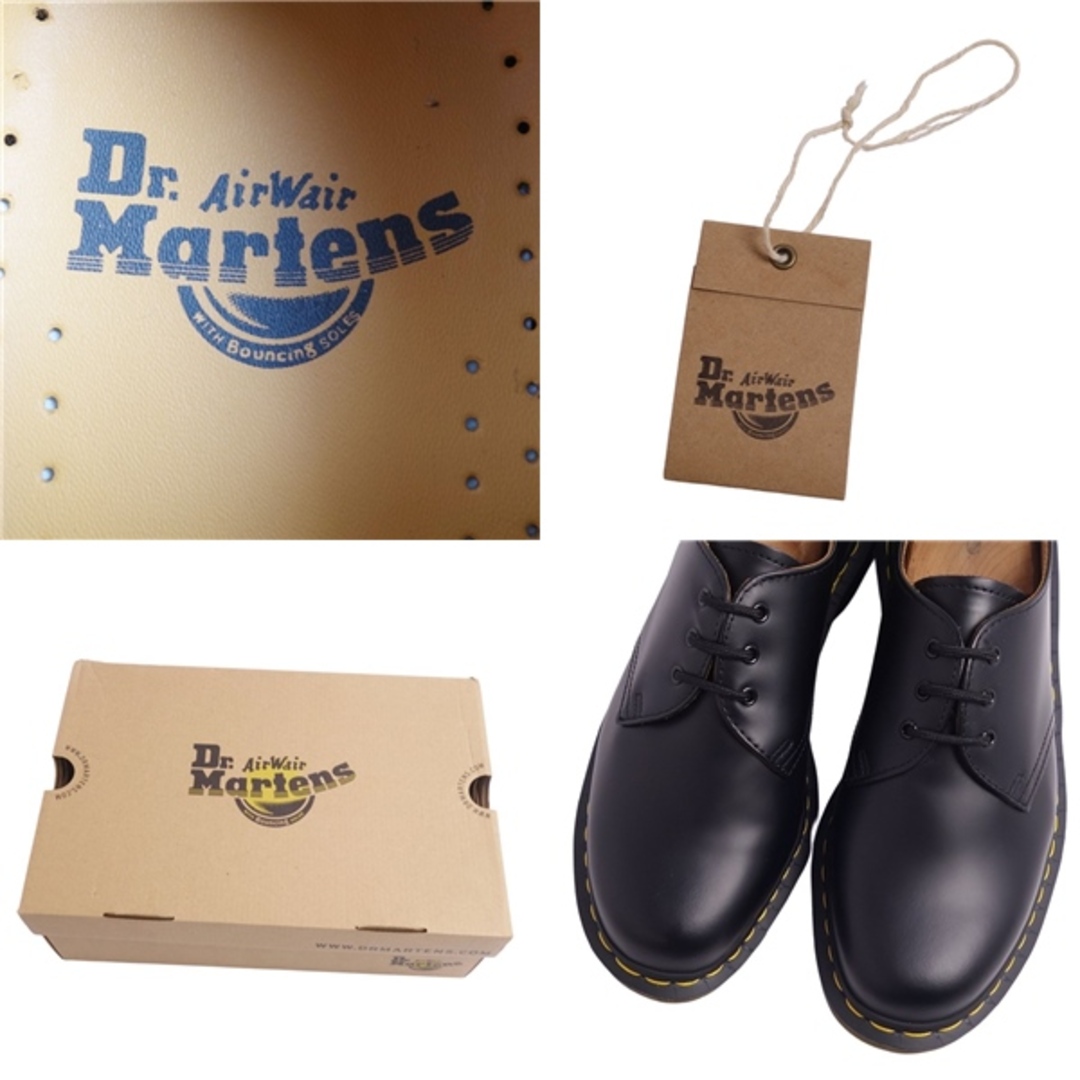 未使用 ドクターマーチン Dr.Martens レザーシューズ 10085 スムースカーフ 3ホール 革靴 シューズ 靴 メンズ UK9 US10(28cm相当) ブラック