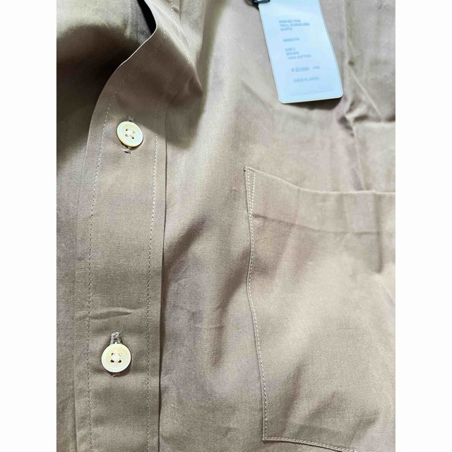AURALEE(オーラリー)の新品 オーラリー TWILL SLEEVELESS SHIRTS 袖なし シャツ レディースのトップス(シャツ/ブラウス(半袖/袖なし))の商品写真