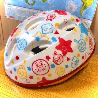 アンパンマン(アンパンマン)の自転車用ヘルメット　幼児用　アンパンマン(ヘルメット/シールド)