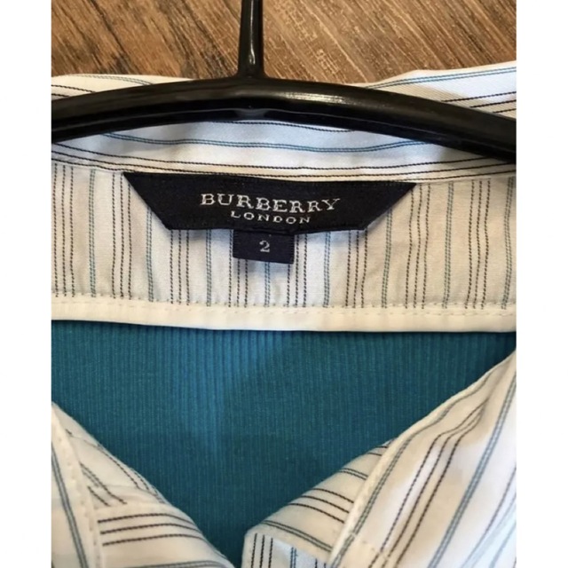 BURBERRY(バーバリー)のBurberry バーバリー★シャツドッキングニット★サイズ2 レディースのトップス(ニット/セーター)の商品写真