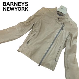 ヘルムートラング【激シブ】BARNEYS NEWYORK バーニーズニューヨーク ラムレザー L