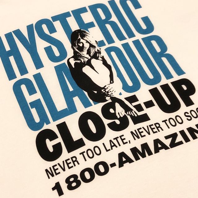 HYSTERIC GLAMOUR(ヒステリックグラマー)のhystericglamour ヒステリックグラマー tシャツ ガールズロゴ入り メンズのトップス(Tシャツ/カットソー(半袖/袖なし))の商品写真