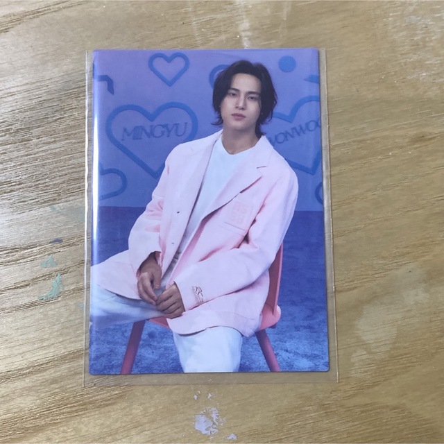 SEVENTEEN LOVE ミンギュ トレカ エンタメ/ホビーのCD(K-POP/アジア)の商品写真
