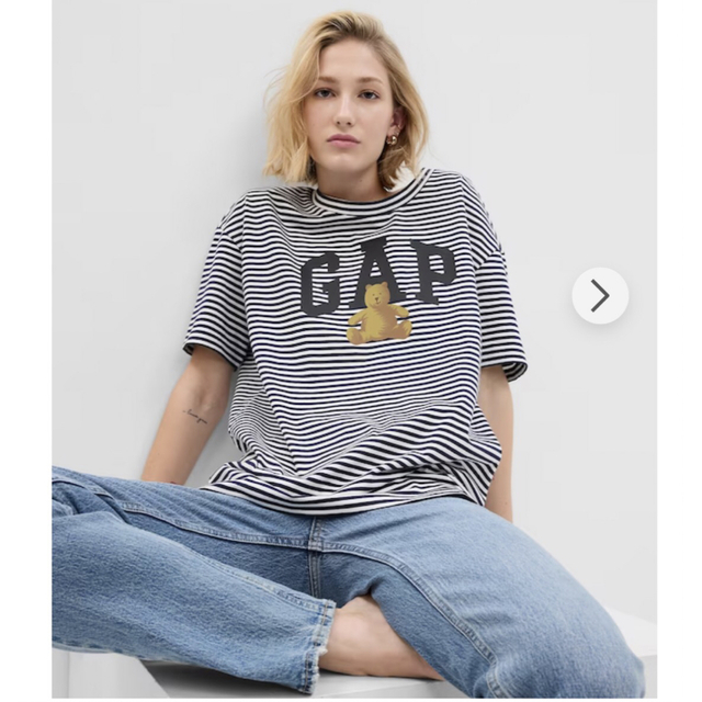 GAP(ギャップ)の新品 ⭐︎ GAP ロゴTシャツ レディースのトップス(Tシャツ(半袖/袖なし))の商品写真