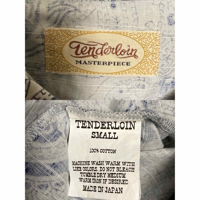 TENDERLOIN(テンダーロイン)の20SS Sサイズ テンダーロイン 半袖 シャツ ペイズリー アロハ メンズのトップス(シャツ)の商品写真