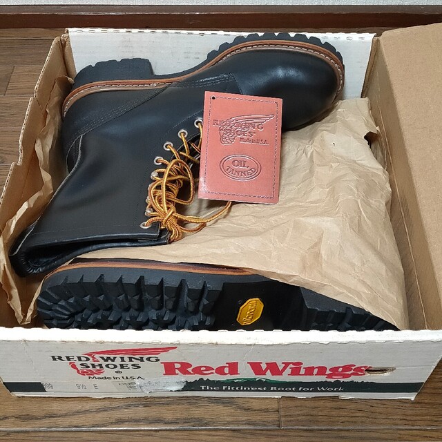 RED WING 699 LOGGER 9.5E 27.5cm 新品未使用品-