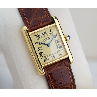 カルティエ(Cartier)の専用 カルティエ マスト タンク アイボリー ローマン SM Cartier(腕時計)