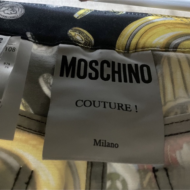 MOSCHINO(モスキーノ)の新品未使用　モスキーノ　ミニスカート　MOSCHINO 2019 人気　タグ付き レディースのスカート(ミニスカート)の商品写真