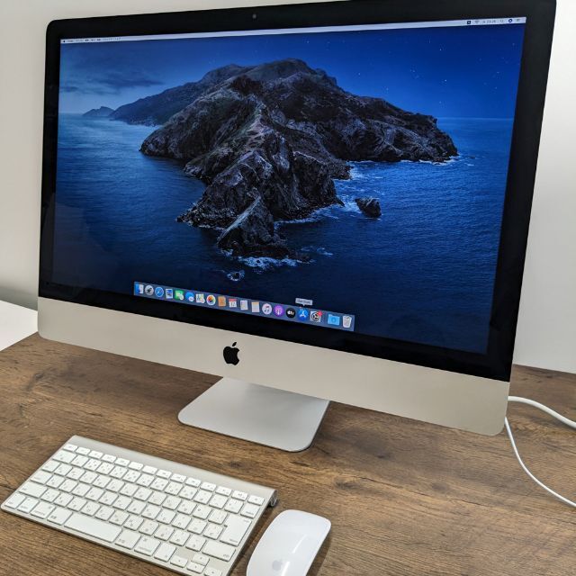 Apple(アップル)のSSD250GB+1TBHDD【32GBメモリ】iMac 27インチ スマホ/家電/カメラのPC/タブレット(デスクトップ型PC)の商品写真