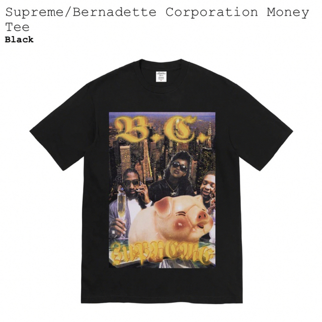 supreme bernadette corporation money tee