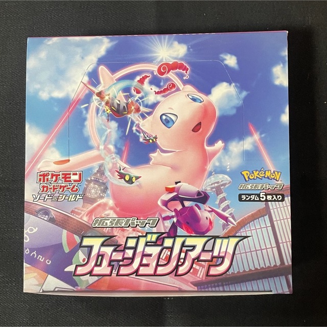 【新品未開封・シュリンク付き】ポケモンカード　フュージョンアーツ1box