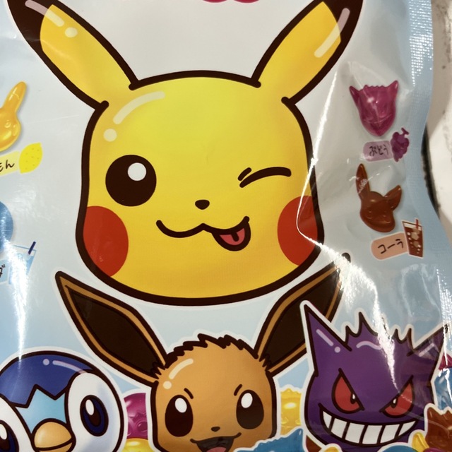 ポケモン(ポケモン)の★新品　ポケぷに♪ こつぶグミ　５袋セット 食品/飲料/酒の食品(菓子/デザート)の商品写真