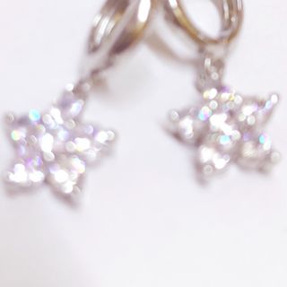 トゥモローランド(TOMORROWLAND)の【新品】glitter pierce / silver(ピアス)