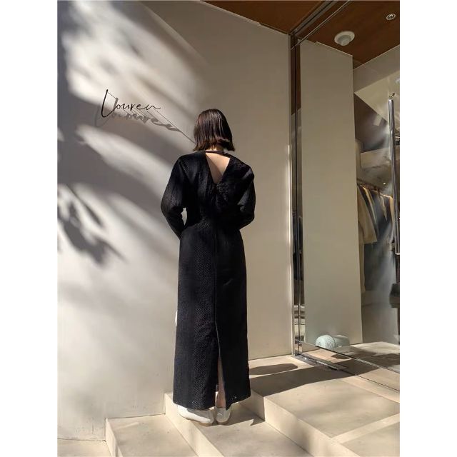 louren lace cocoon dress 1