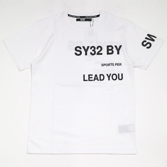 新品☆【SY32 by SWEETYEARS】AROUND LOGO TEE