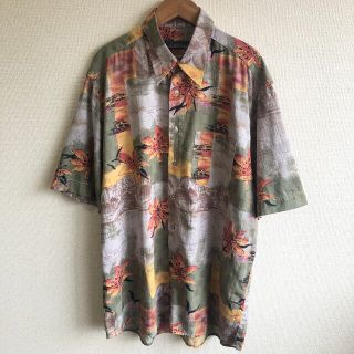 ジュピター(JUPITER)の総柄シャツ　半袖　JUPITER　※実寸サイズ参照(シャツ)